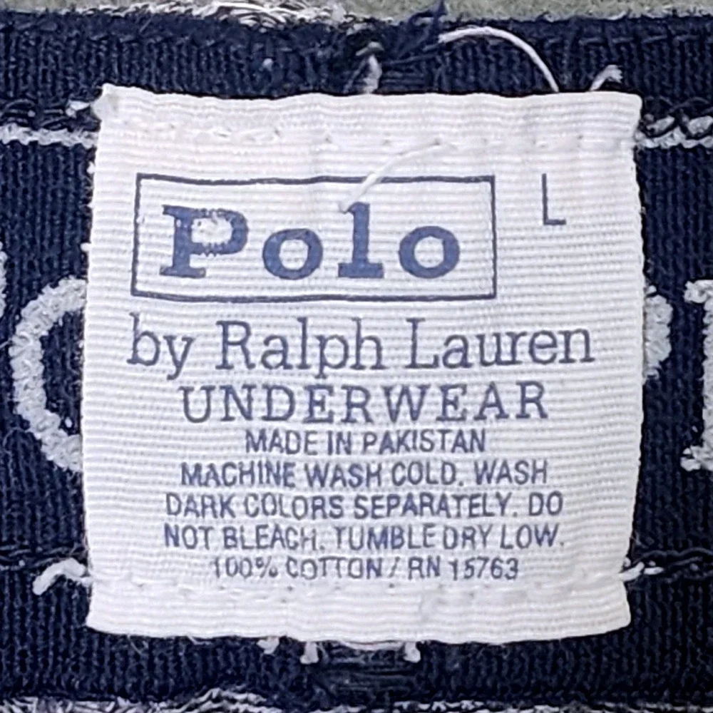 Polo Ralph Lauren Pajama Pants Mens L Grey Cotton Loungewear Sleepwear Logo